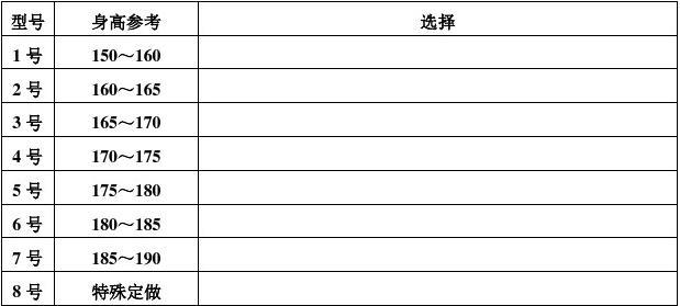 甘泉外国语中学高一新生夏季校服统计表